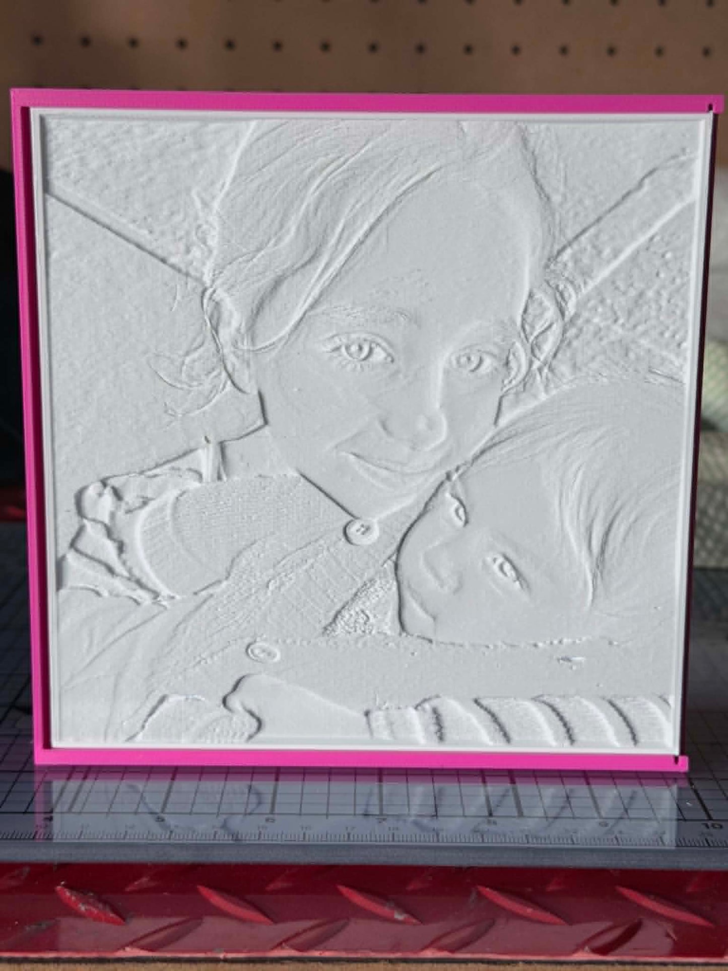 Cadre Photo Lithophane Personnalisé - Veilleuse LED