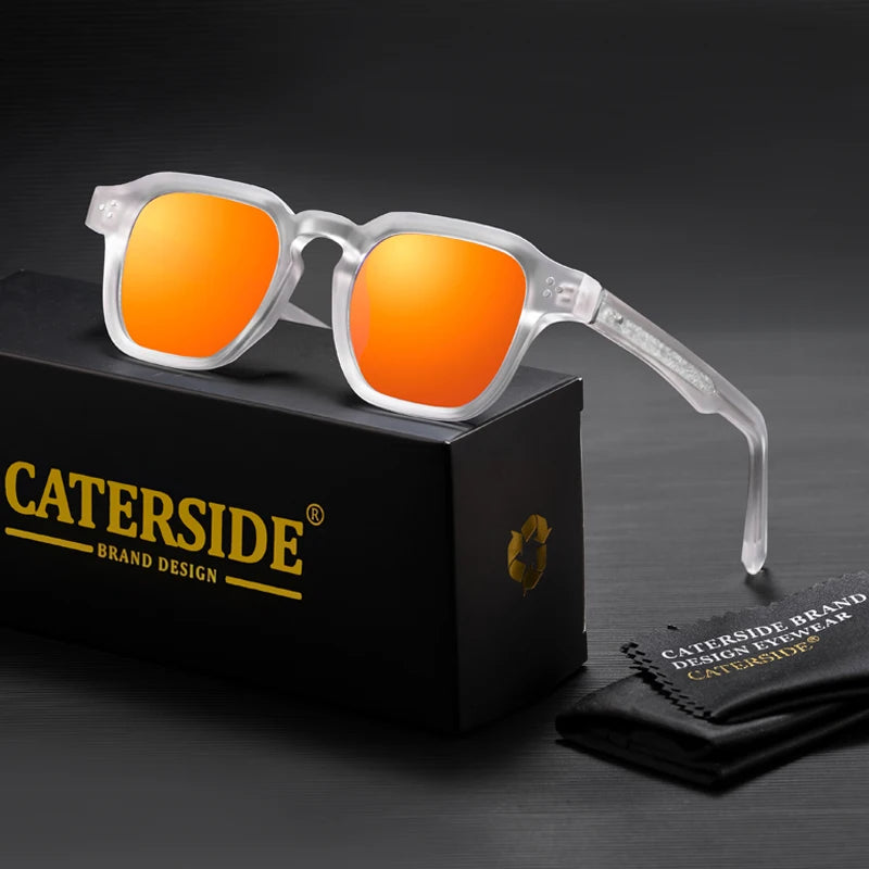 Lunettes de Soleil Carrées Caterside – Homme & Femme UV400