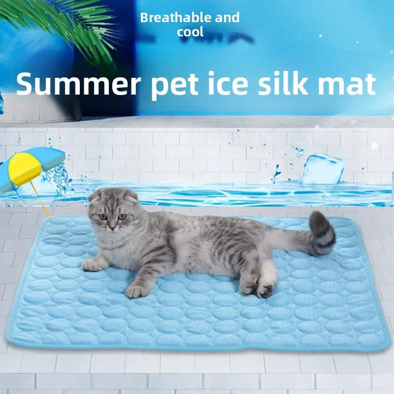 Tapis Rafraîchissant pour Chien et Chat – Coussin Frais Lavable