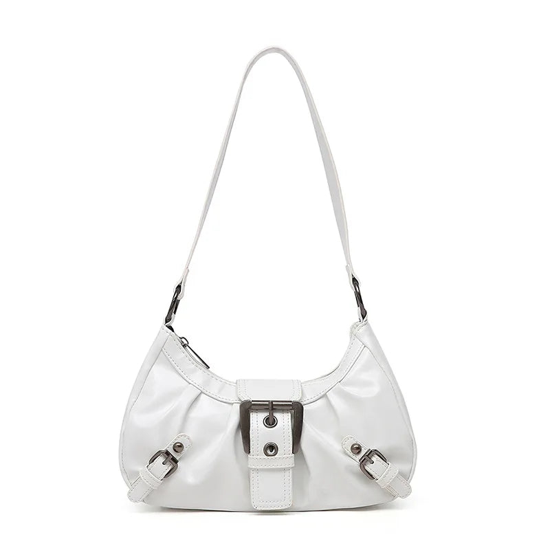 Sac Hobo Plissé Y2K – Sacoche Bandoulière Femme