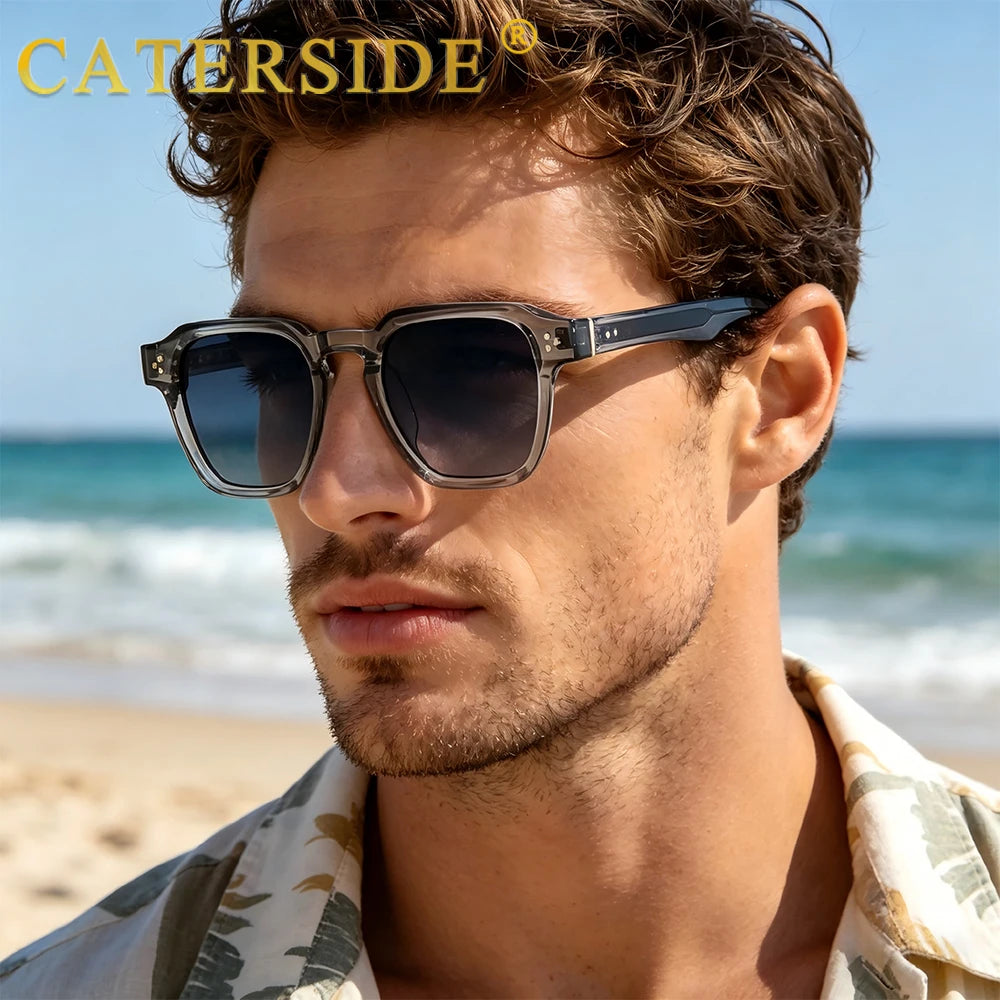 Lunettes de Soleil Carrées Caterside – Homme & Femme UV400