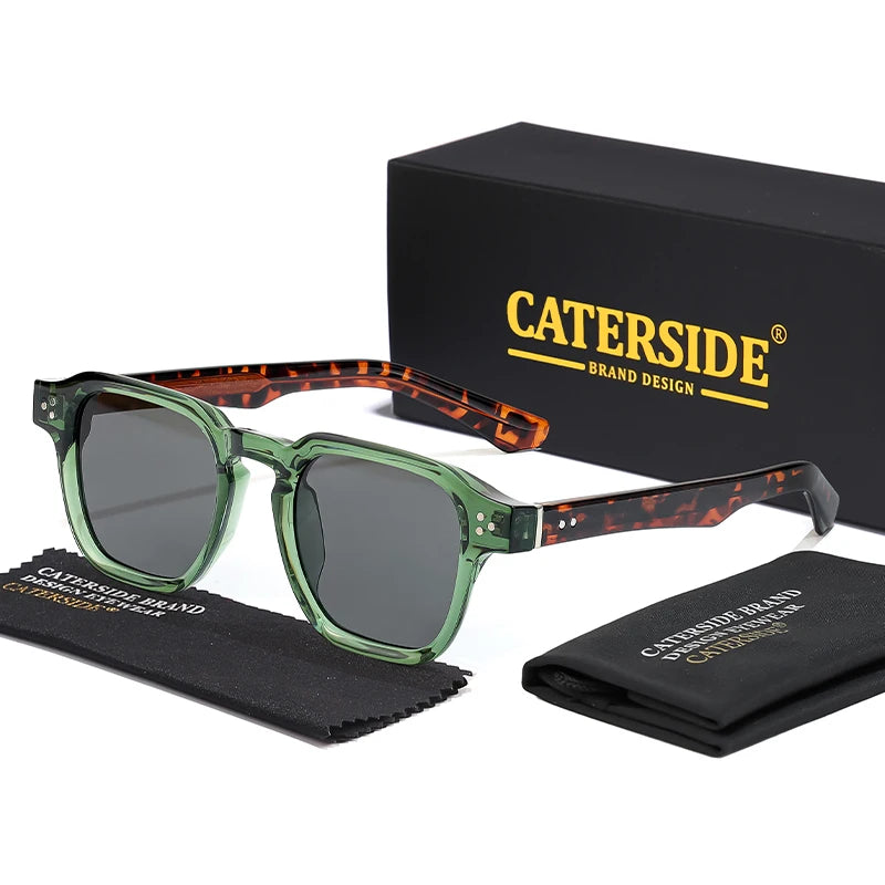 Lunettes de Soleil Carrées Caterside – Homme & Femme UV400