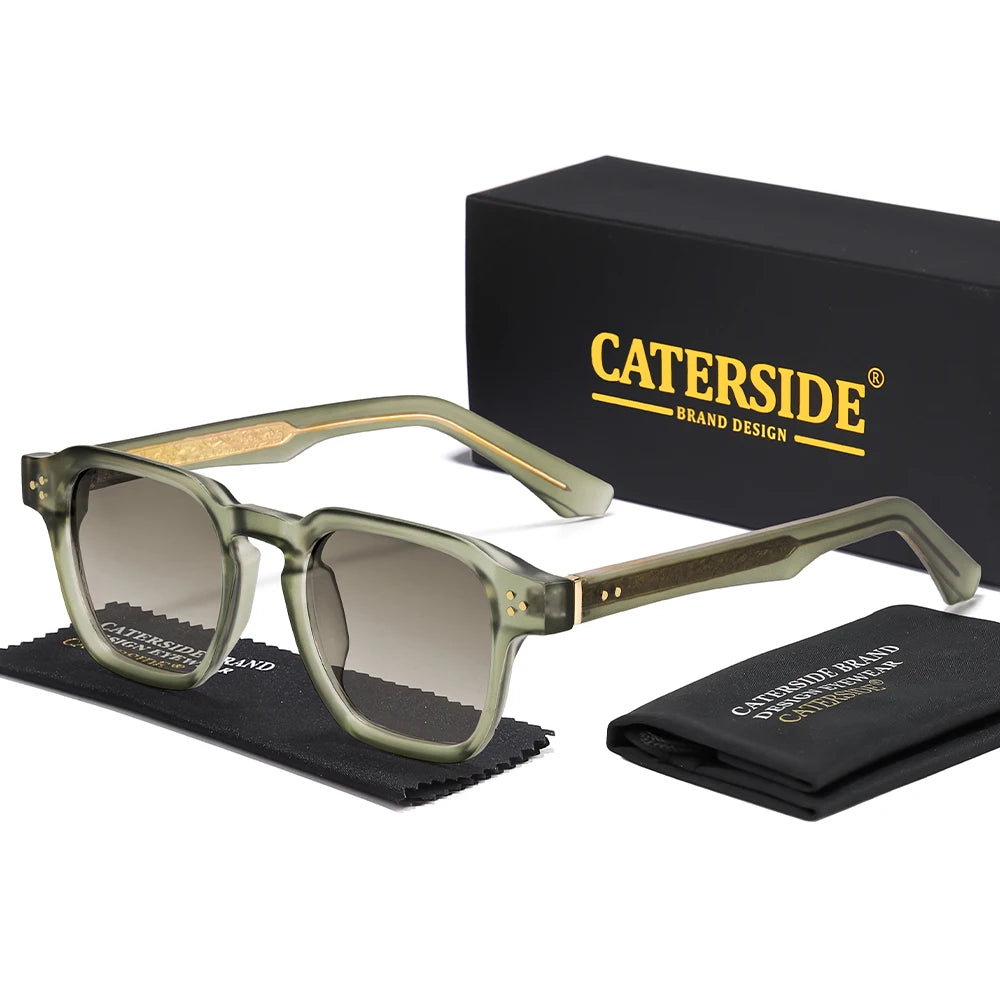 Lunettes de Soleil Carrées Caterside – Homme & Femme UV400