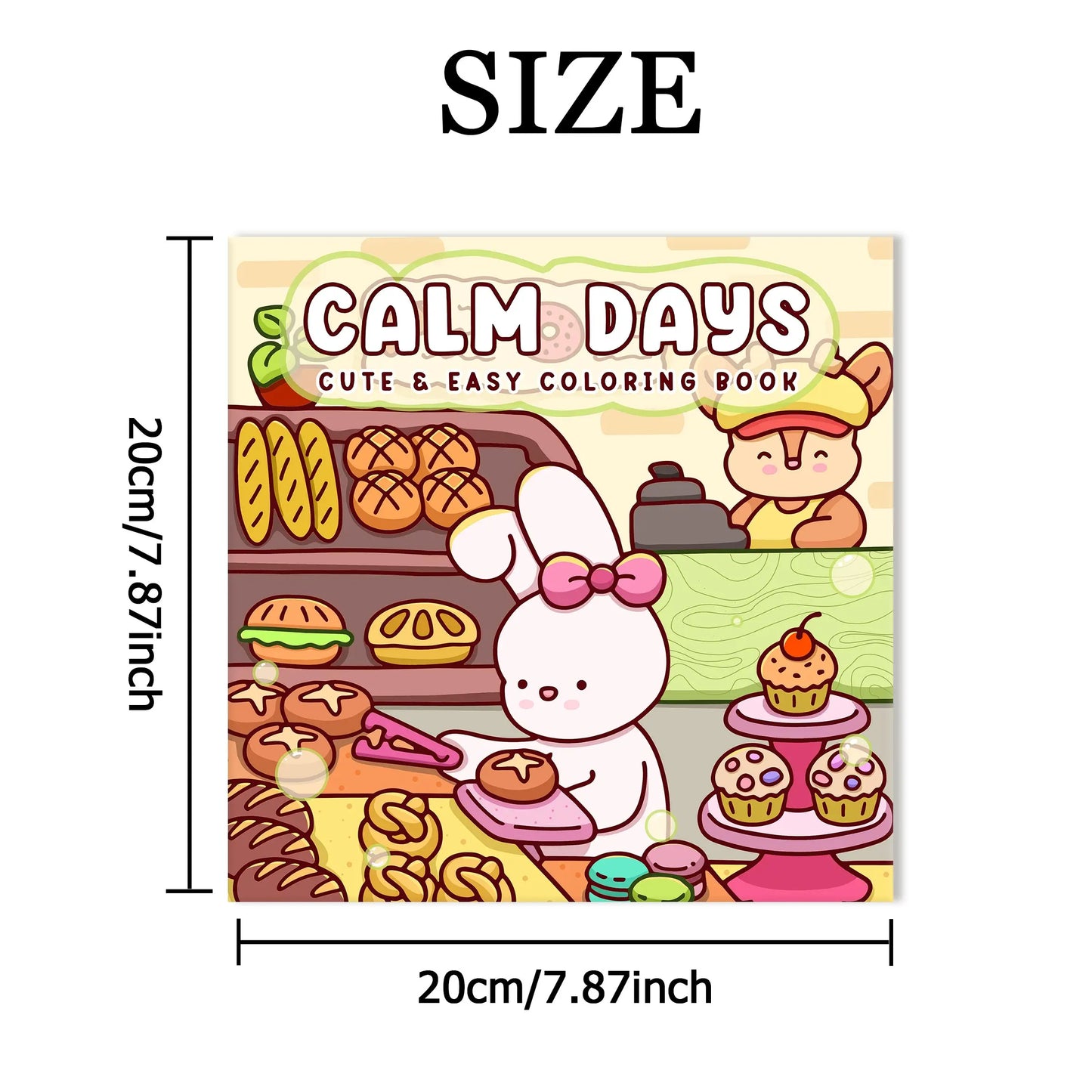 Motifs coloriage faciles Calm Days KS3D