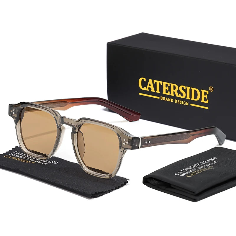 Lunettes de Soleil Carrées Caterside – Homme & Femme UV400