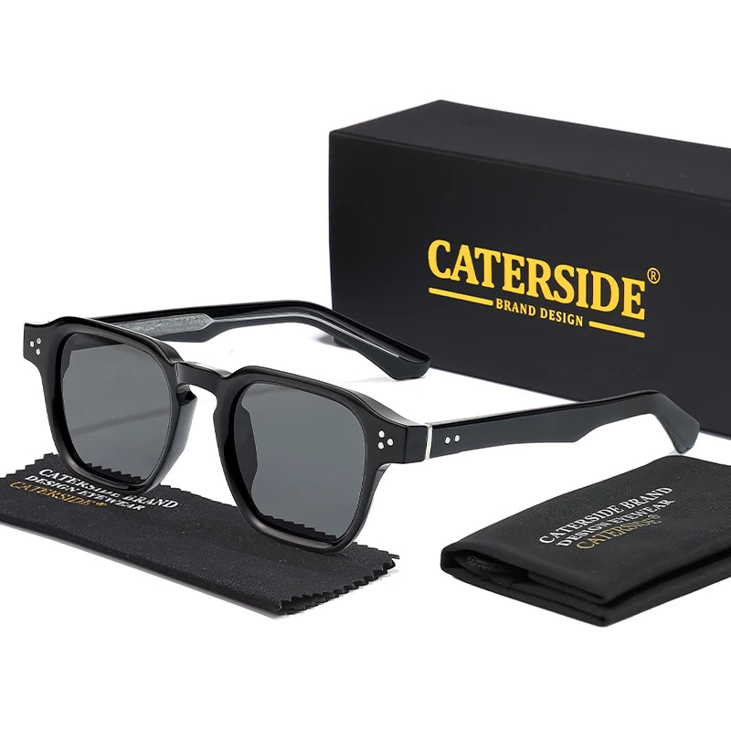 Lunettes de Soleil Carrées Caterside – Homme & Femme UV400