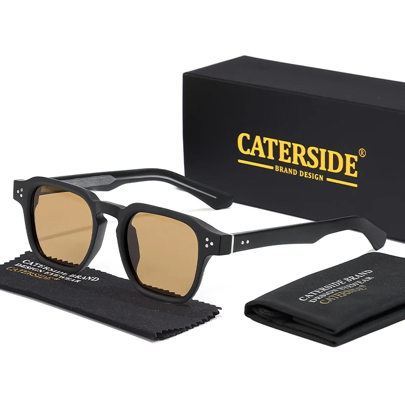 Lunettes de Soleil Carrées Caterside – Homme & Femme UV400
