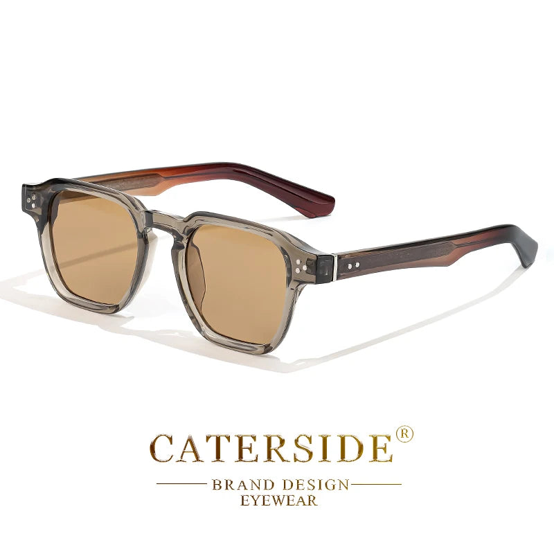 Lunettes de Soleil Carrées Caterside – Homme & Femme UV400