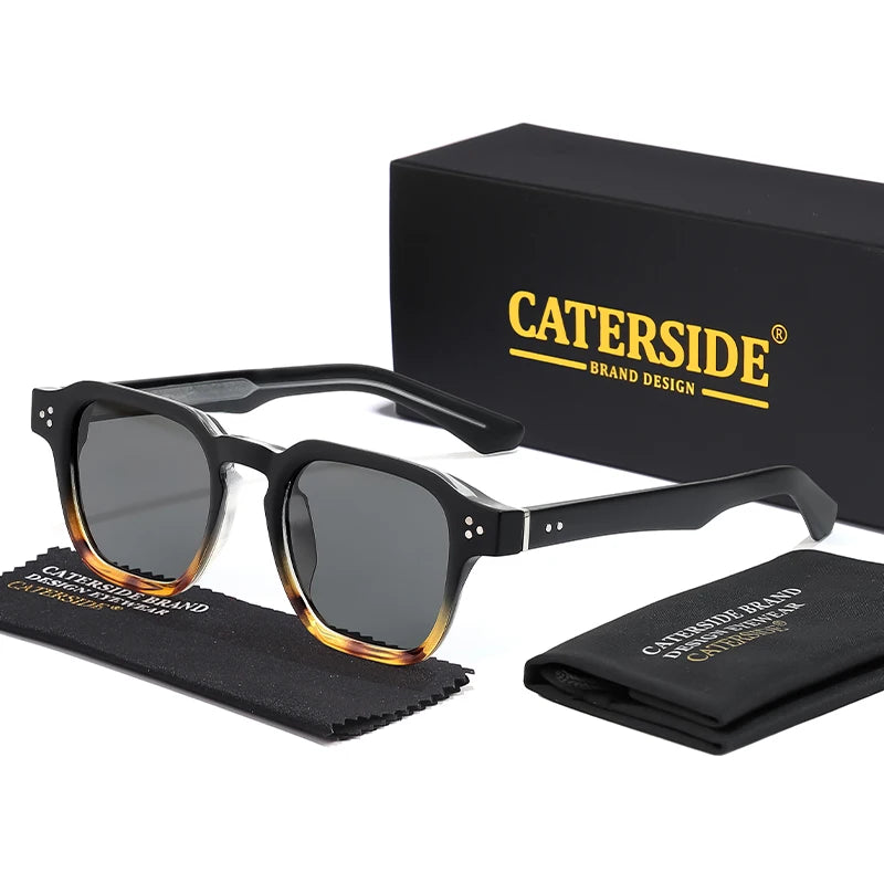 Lunettes de Soleil Carrées Caterside – Homme & Femme UV400