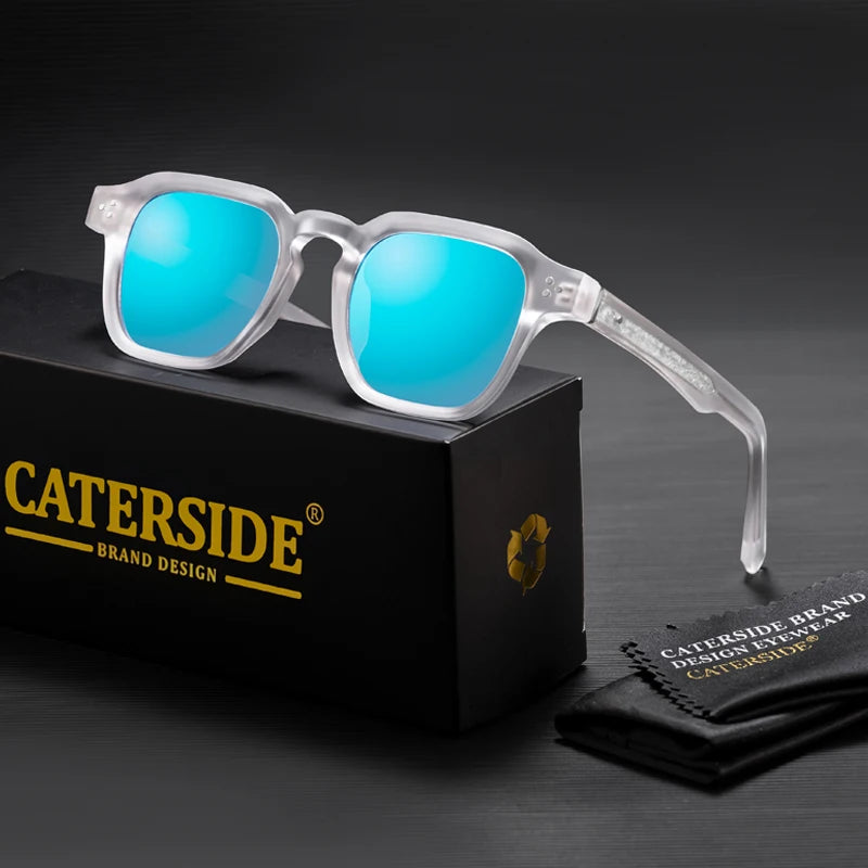 Lunettes de Soleil Carrées Caterside – Homme & Femme UV400