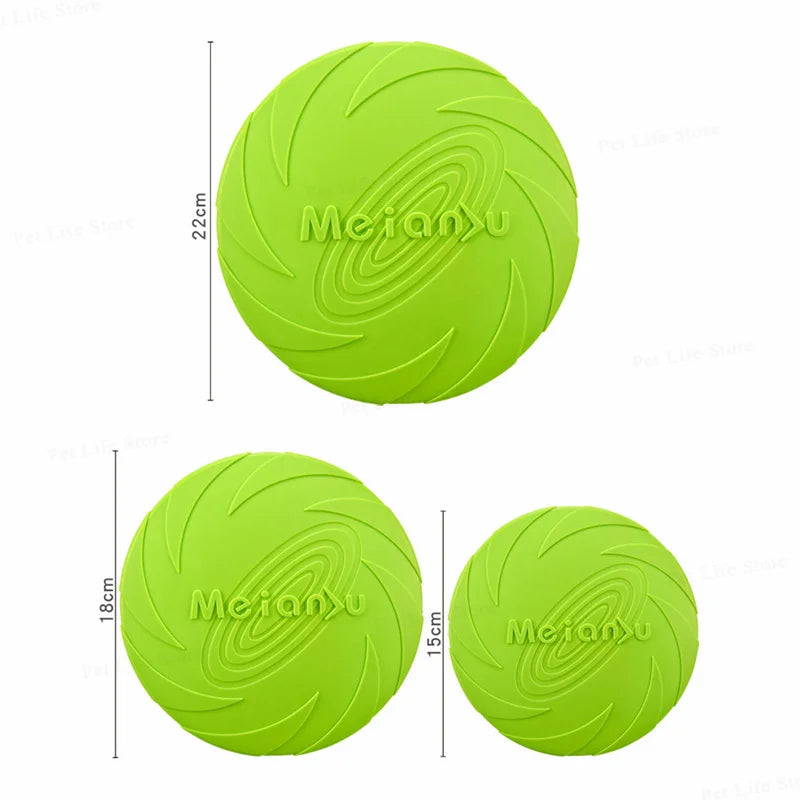 Frisbee Résistant pour Chien – Jouet Interactif Multifonction