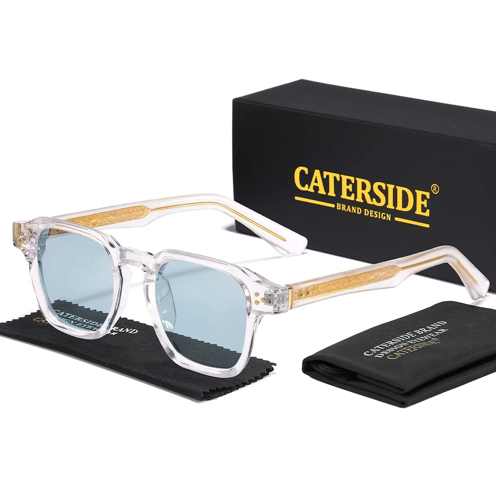 Lunettes de Soleil Carrées Caterside – Homme & Femme UV400
