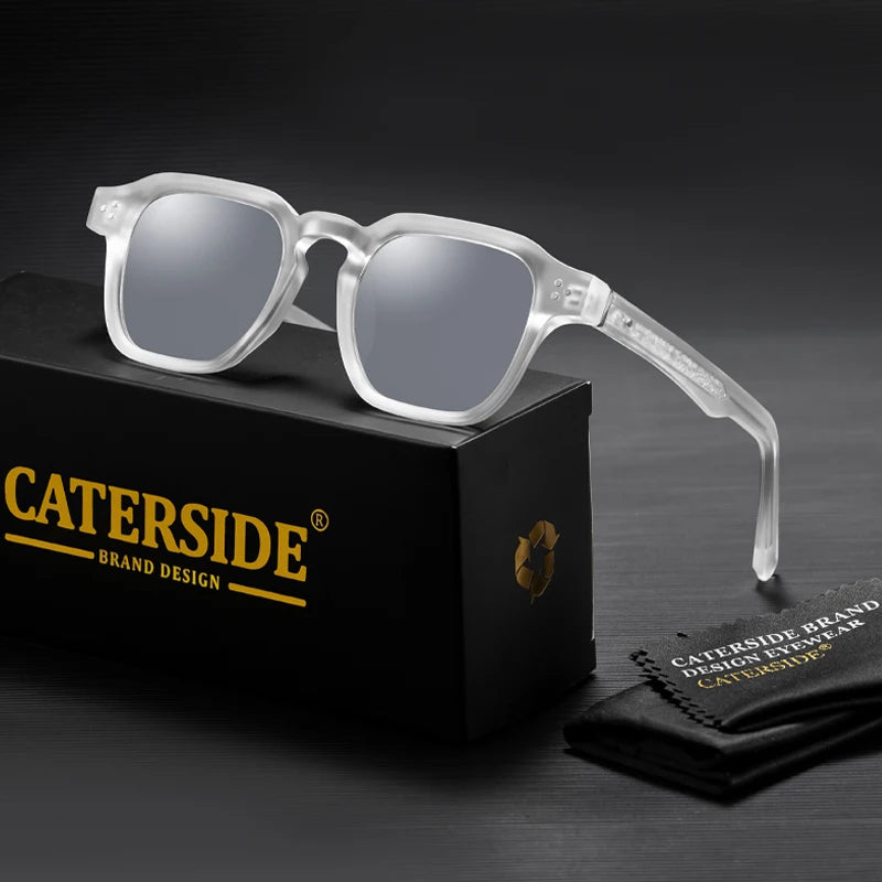 Lunettes de Soleil Carrées Caterside – Homme & Femme UV400