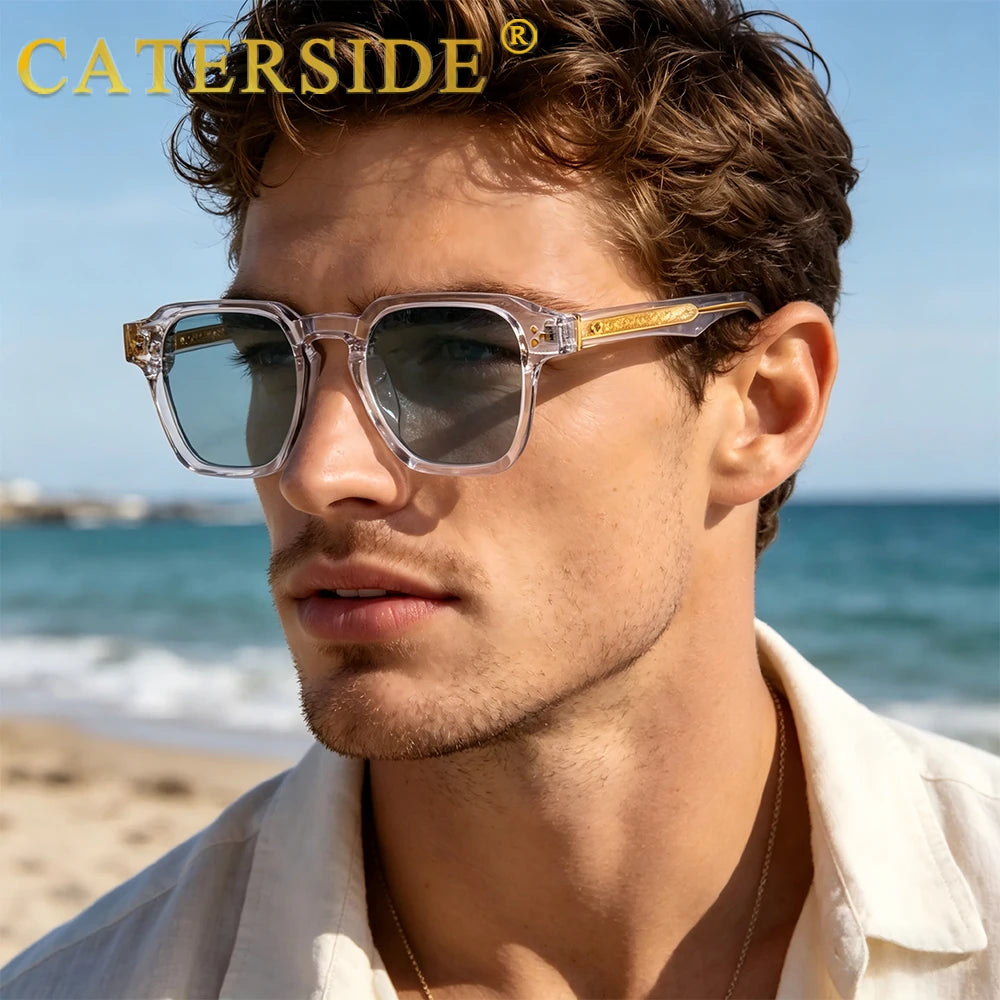 Lunettes de Soleil Carrées Caterside – Homme & Femme UV400