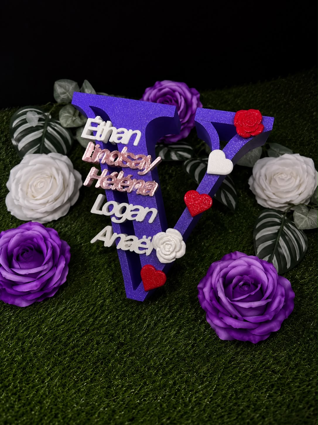 Lettre prénom personnalisée 3D