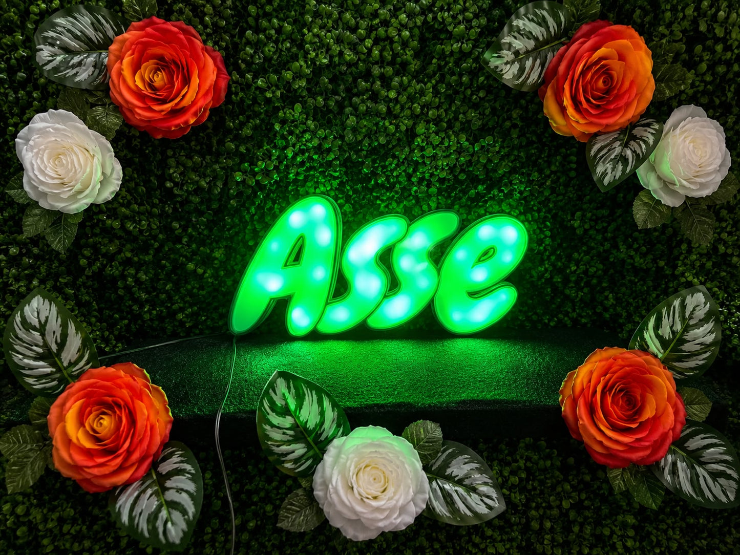 Veilleuse Prénom Lumineux 3D – RGB Personnalisée