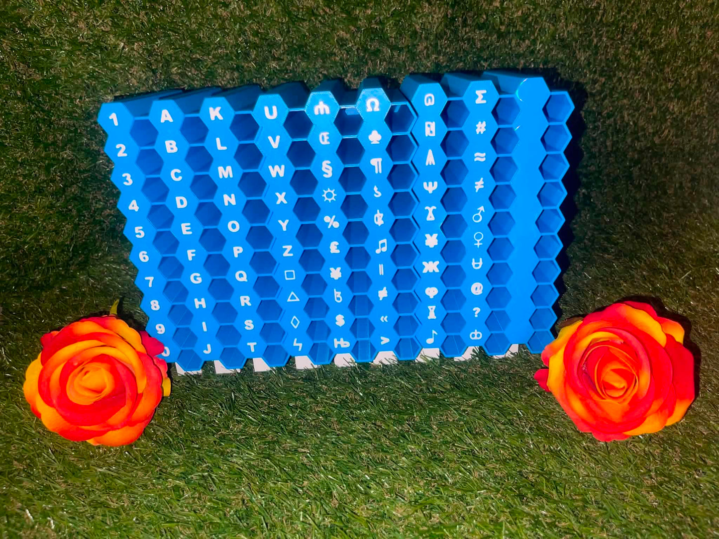 Détail alvéoles gravées porte-marqueurs KS3D