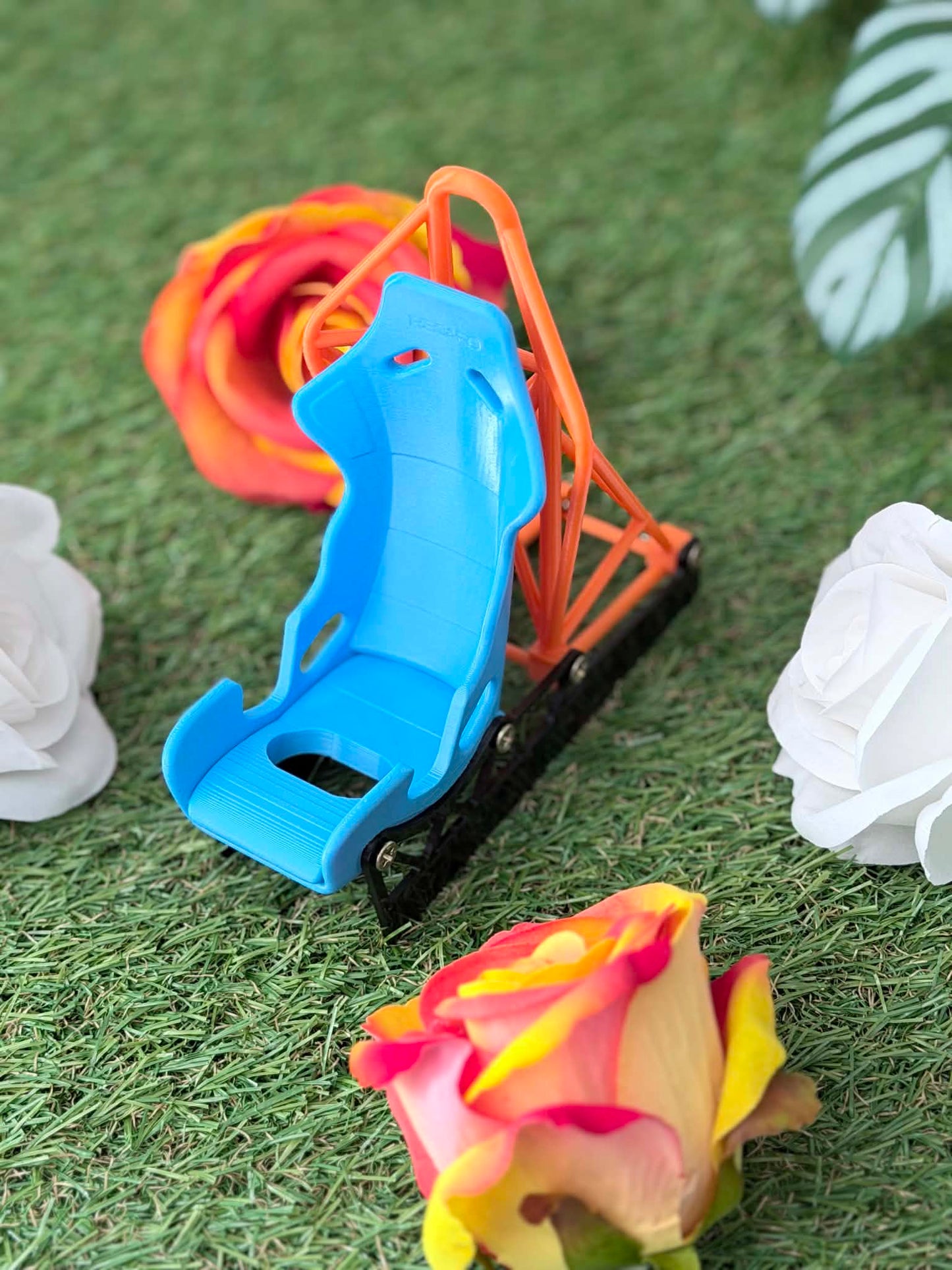 🏎️ Support de téléphone imprimé en 3D – Style Siège Baquet Racing