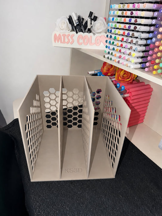 Range-Livres Coloriage Mystère Nid d'Abeille – KS3D